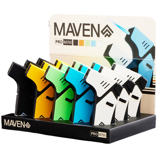 LIGHTER MAVEN TORCH PRO MINI 15PK
