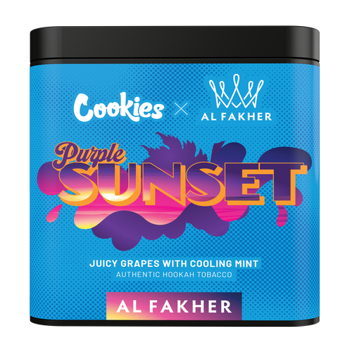 AL FAKHER COOKIES JUICY GRAPES WITH COOLING MINT FLAVOR HOOKAH TOBACCO 250G 1CT