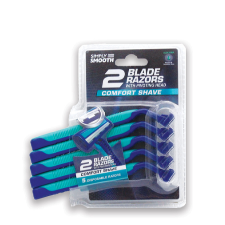 RAZORS 2 BLADE COMFORT SHAVE