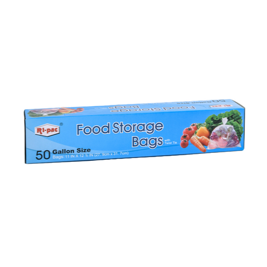 PRODUCE BAGS RI-PAC STORAGE 50PK 1GAL 1CT