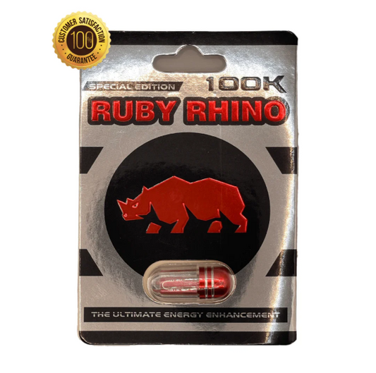 MALE ENHANCEMENT RUBY RHINO SPECIAL 12PK 1CT