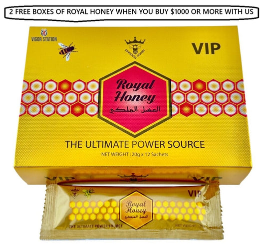 HONEY ROYAL POUCH 12CT