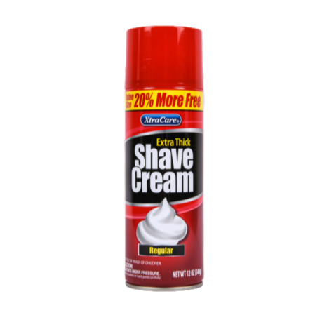 SHAVE CREAM XTRACARE REGULAR 12OZ 1CT