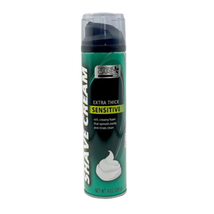 SHAVE FOAM SENSITIVE 10OZ 1CT