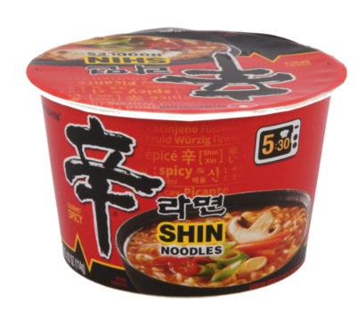 SOUP NONGSHIM BOWL SHIN 4.02OZ 6PK