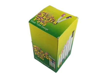SKETCH PENS GLASS TUBE DESIGN 36 PACK 1CT