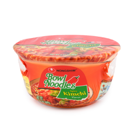 SOUP NONGSHIM KIMCHI BOWL 3.03OZ 12PK