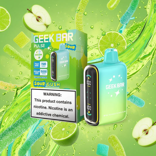 VAPE GEEK BAR PULSE JUICY SOUR GUSH 5PK