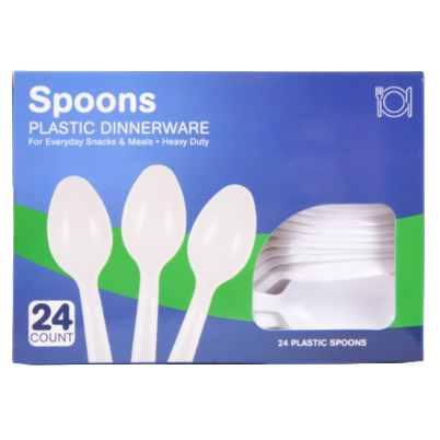 UTENSILS SPOON 24PK 1CT