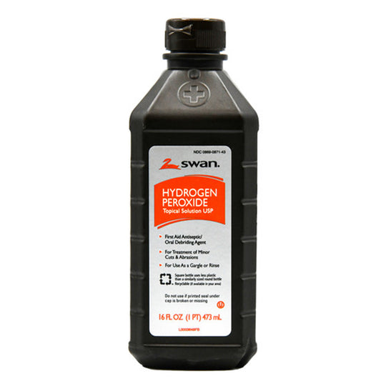 SWAN HYDROGEN PEROXIDE 16 OZ 3% 1CT