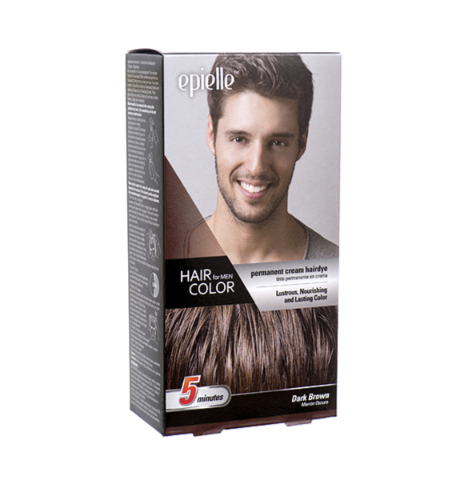 EPIELLE HAIR COLOR MEN DARK BROWN 1CT