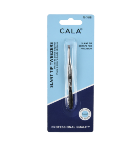 SLANT TIP TWEEZERS CALA 1CT