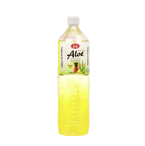 L & L PINEAPPLE ALOE VERA DRINK 1.5 L 12PK