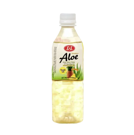 L & L ALOE VERA DRINK 16.9 OZ PINEAPPLE 20PK