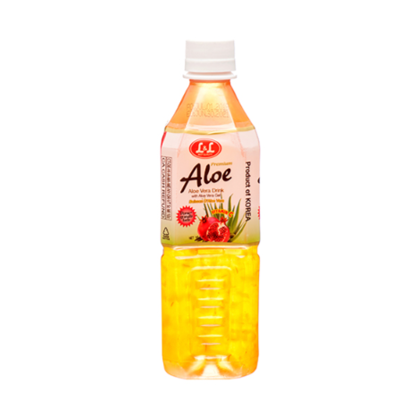 L & L ALOE VERA DRINK 16.9 OZ POMEGRANATE 20PK