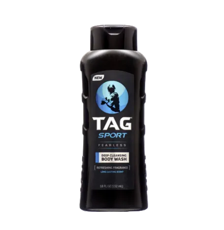 TAG SPORT BODY WASH FEARLESS 18 OZ 1CT