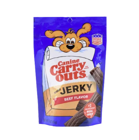 DOG TREAT CANINE CARRY OUTS BEEF FLAVOR 1CT