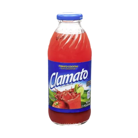 CLAMATO 16OZ ORIGINAL GLASS 12PK