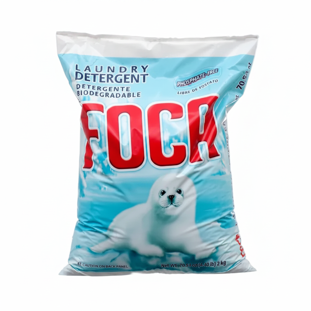 DETERGENT FOCA LAUNDRY DETERGENT 2 KG 1CT