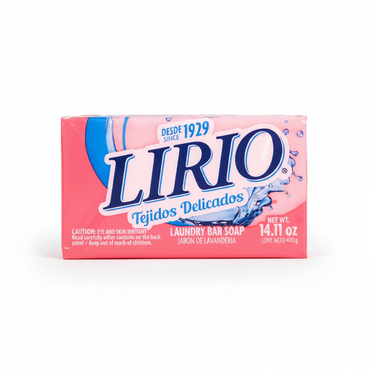 DETERGENT LIRIO LAUNDRY BAR 400 GR #PINK 1CT