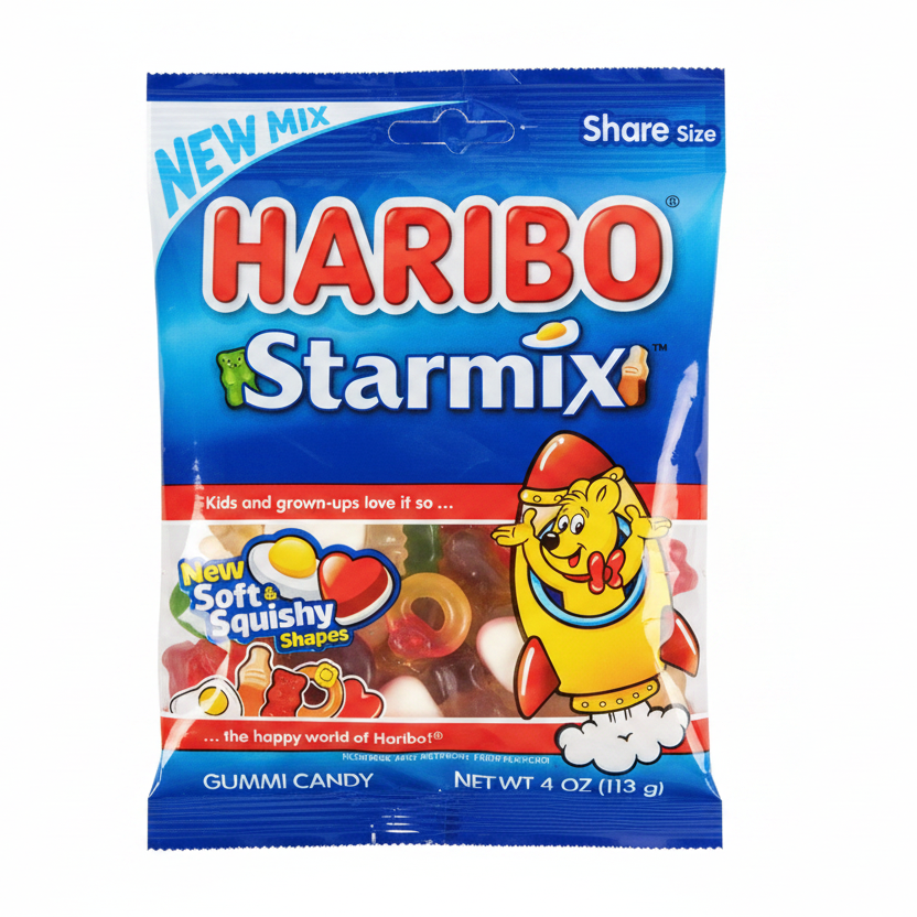 HARIBO GUMMY STARMIX 4 OZ 1CT