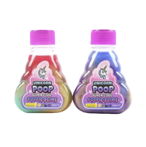 UNICORN POOPIE SLIME ASST COLORS 160 G PDQ 12PK
