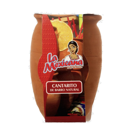 CLAY TUMBLER CANTARITO 5" 1CT
