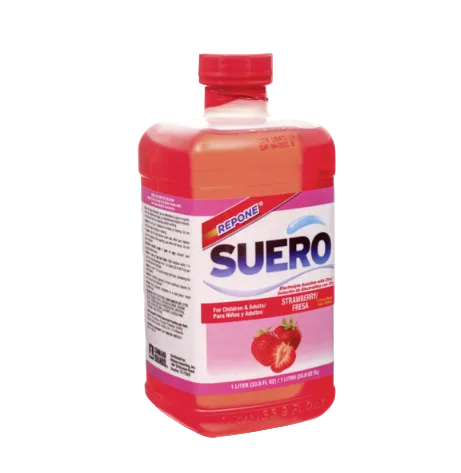 REPONE SUERO DRINK STRAWBERRY 33.8Z 8PK