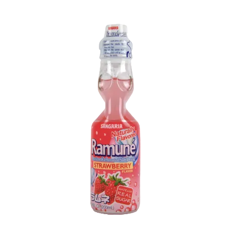 RAMUNE SANGARIA STRAWBERRY DRINK 6.76 OZ 18PK
