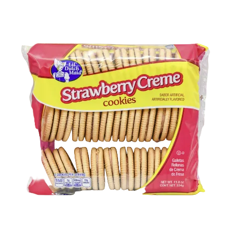 LDM CREME STRAWBERRY COOKIES 11.8 OZ 1CT