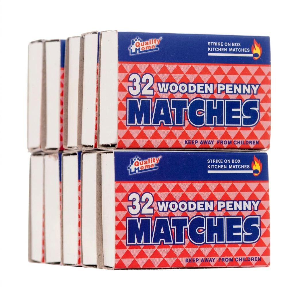 QUALITY HOME MATCHES 10PK 1CT