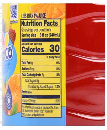 TAMPICO FRUIT PUNCH JUICE DRINK 1.42 L 48 OZ 12PK
