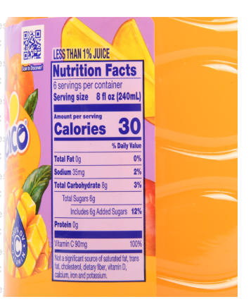 TAMPICO MANGO JUICE DRINK 1.42 L 48 OZ 12PK