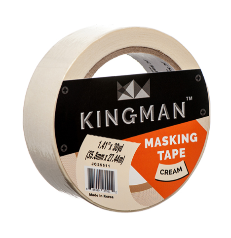 KINGMAN MASKING TAPE 1.41" X 30YDS