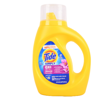 DETERGENT TIDE LIQUID SIMPLY OXI FEBREZE 31OZ 1CT