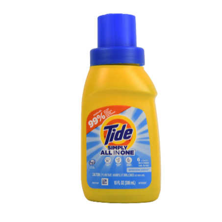 DETERGENT TIDE LIQUID SIMPLY YELLOW 10OZ 1CT
