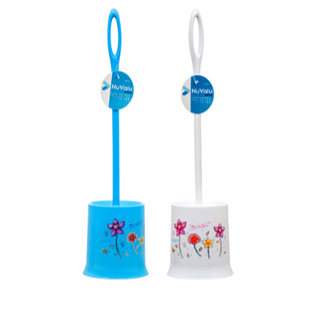 TOILET BOWL BRUSH SET W/ASST CLRS