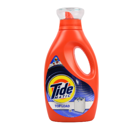 DETERGENT TIDE MATIC LIQUID TOP LOAD 850ML 1CT