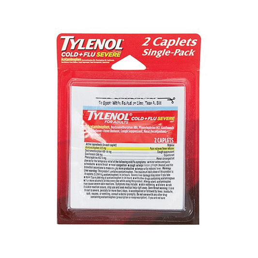 MEDICINE TYLENOL COLD/FLU BLISTER 12PK 1CT