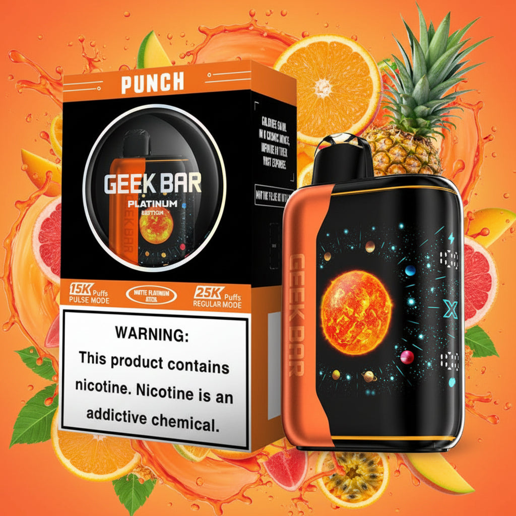 VAPE GEEK BAR PULSE  PUNCH 5PK