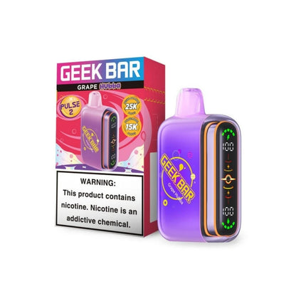 GEEK BAR PULSE2 HUBBA 25K VAPE 5PK