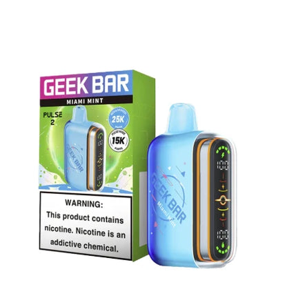 GEEK BAR PULSE2 HUBBA 25K VAPE 5PK
