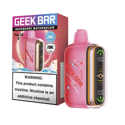 GEEK BAR PULSE2 HUBBA 25K VAPE 5PK