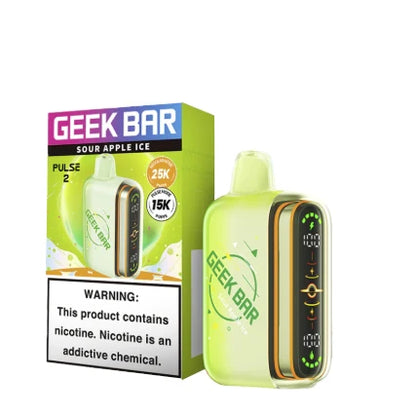 GEEK BAR PULSE2 HUBBA 25K VAPE 5PK