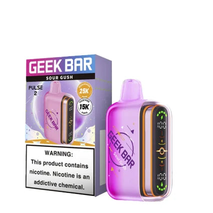 GEEK BAR PULSE2 HUBBA 25K VAPE 5PK