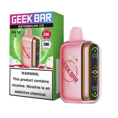 GEEK BAR PULSE2 HUBBA 25K VAPE 5PK