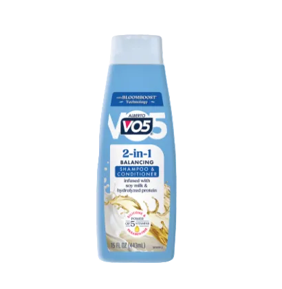 SHAMPOO+ CONDITIONER VO5  2 IN 1 MOISTURIZING 15 OZ 1CT