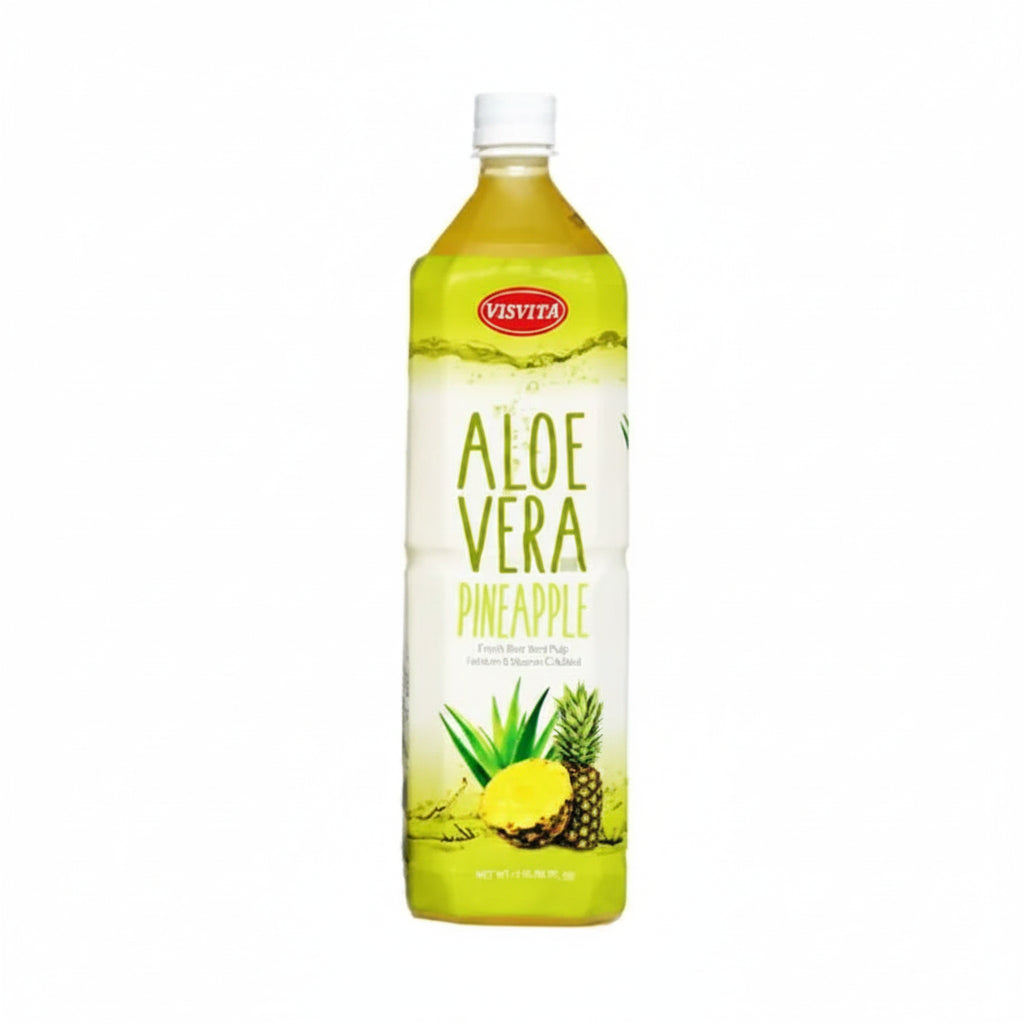 VISVITA ALOE VERA DRINK 1.5L PINEAPPLE 12PK