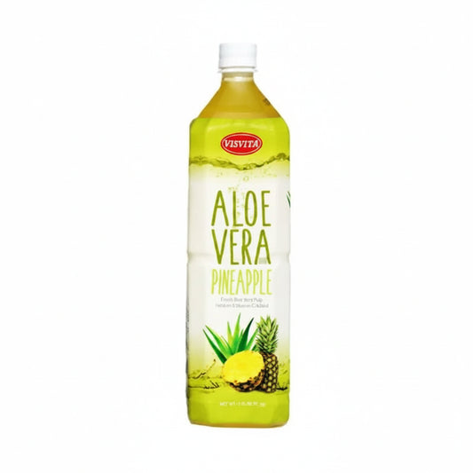 VISVITA ALOE VERA DRINK 1.5L PINEAPPLE 12PK