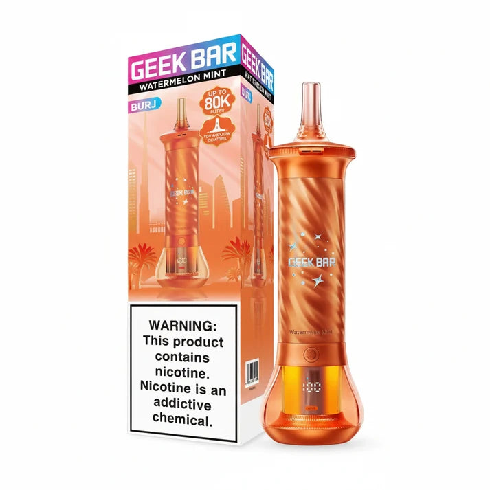 GEEK BAR BURJ HOOKAH VAPE 5PK